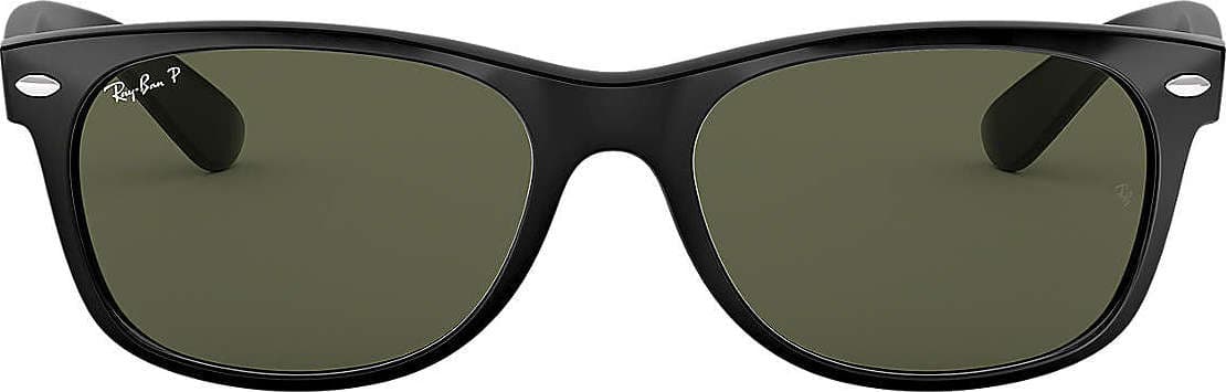 Product gallery image number 2 for product New Wayfarer Classic - Black - Lentille polarisée Green Classic G-15