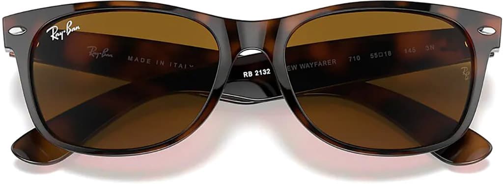 Product gallery image number 3 for product New Wayfarer - light havana Classic Sunglasses - Unisex