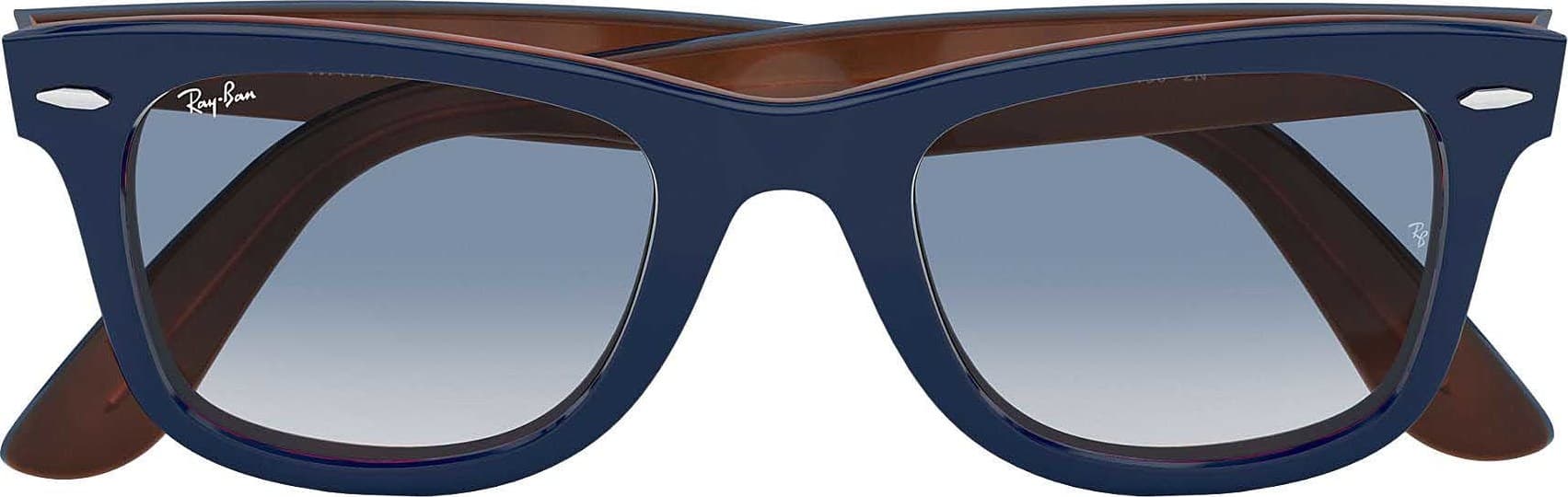 Product gallery image number 2 for product Original Wayfarer Color Mix - Blue Red Havana Frame - Light Blue Gradient Lens