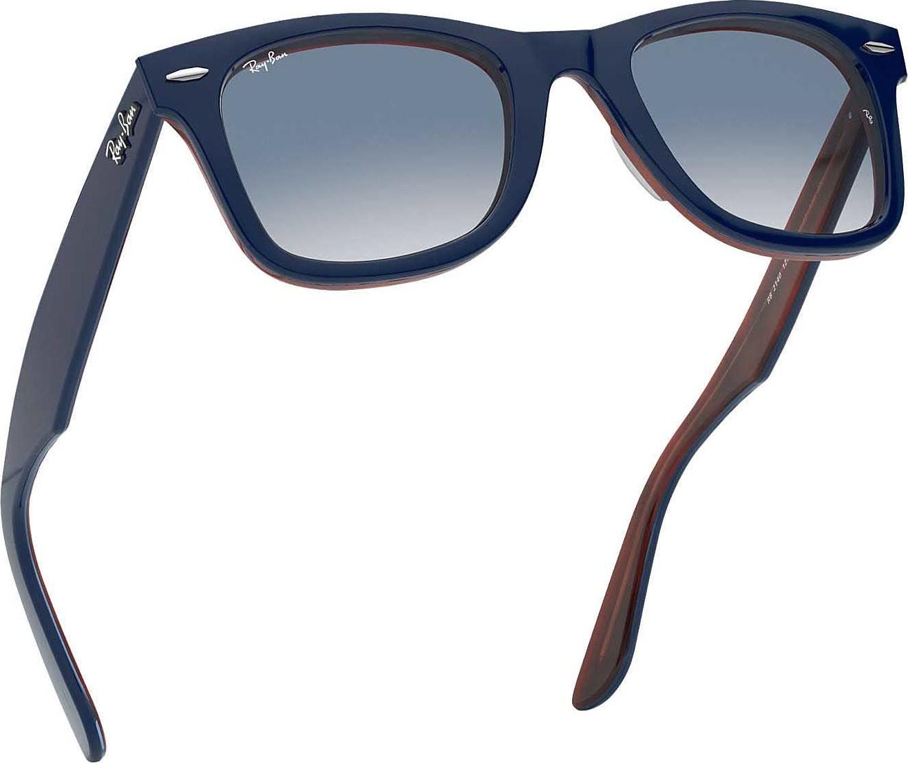Product gallery image number 4 for product Original Wayfarer Color Mix - Blue Red Havana Frame - Light Blue Gradient Lens