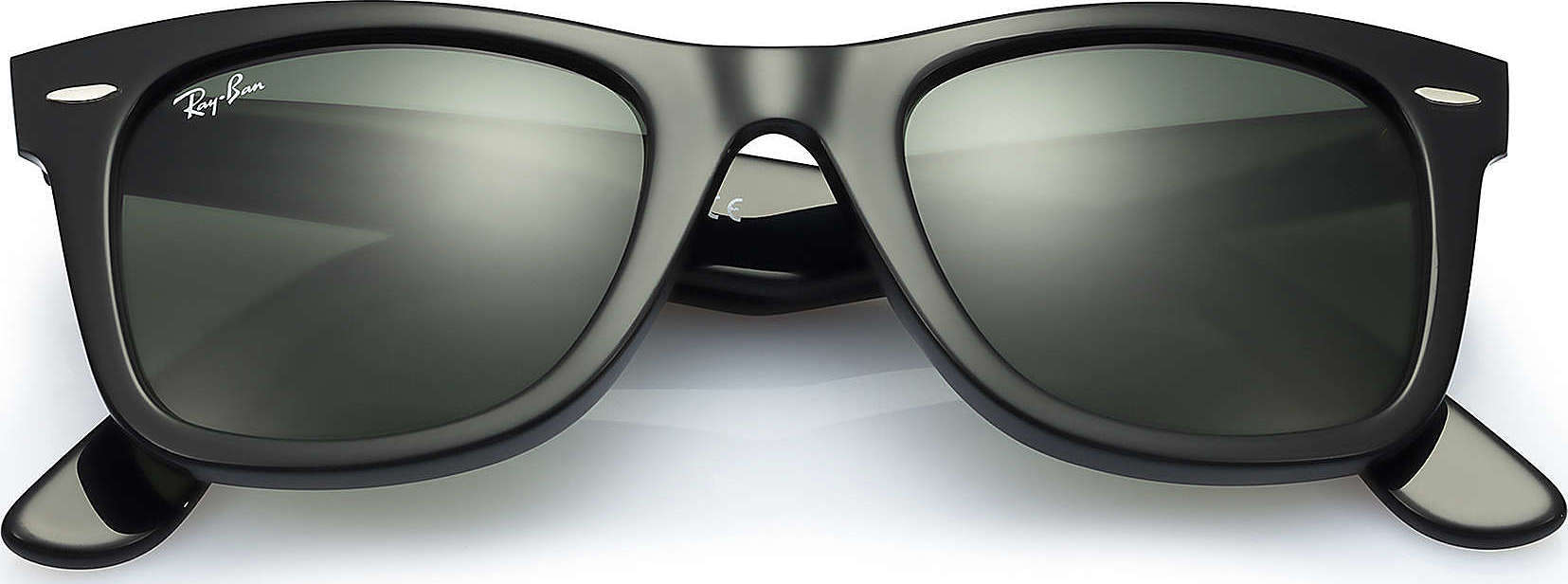 Product gallery image number 5 for product Original Wayfarer Classic - Black - Polarized Green Classic G-15