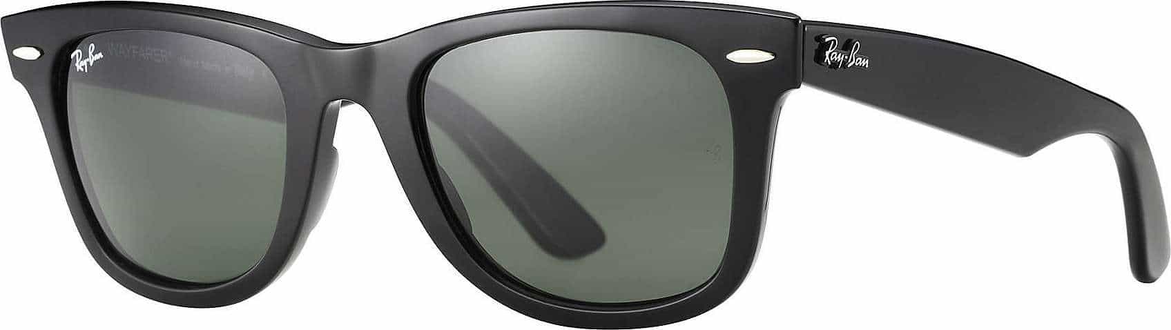 Product image for Original Wayfarer Classic - Black - Polarized Green Classic G-15