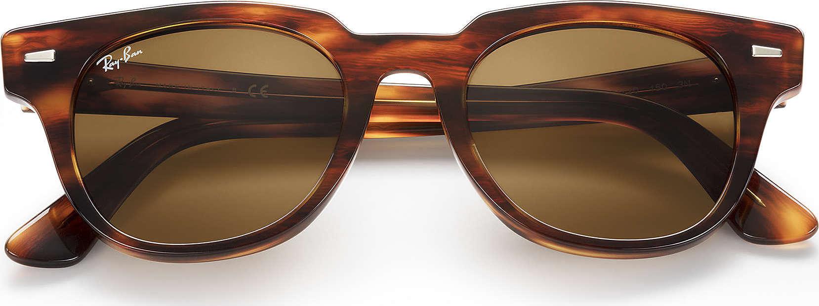 Product gallery image number 3 for product Meteor Classic - Stripped Havana Tortoise - Brown Classic B-15