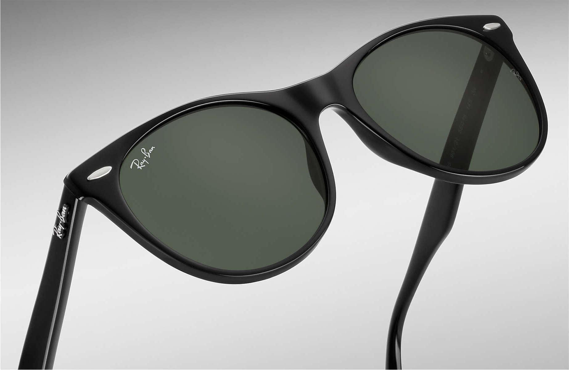 Product gallery image number 6 for product Wayfarer II Evolve - Black - Green Classic G-15
