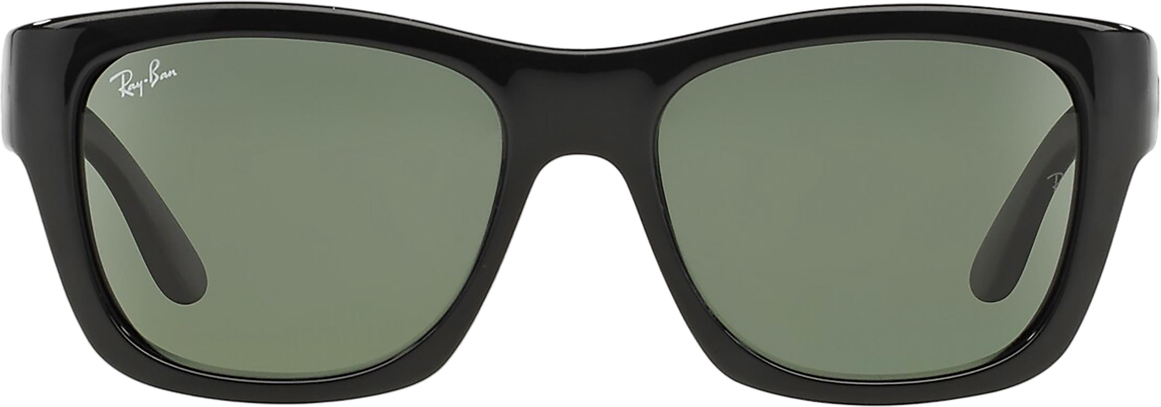 Product gallery image number 4 for product RB2194 John Sunglasses - Shiny Black - G-15 Green Lens - Unisex