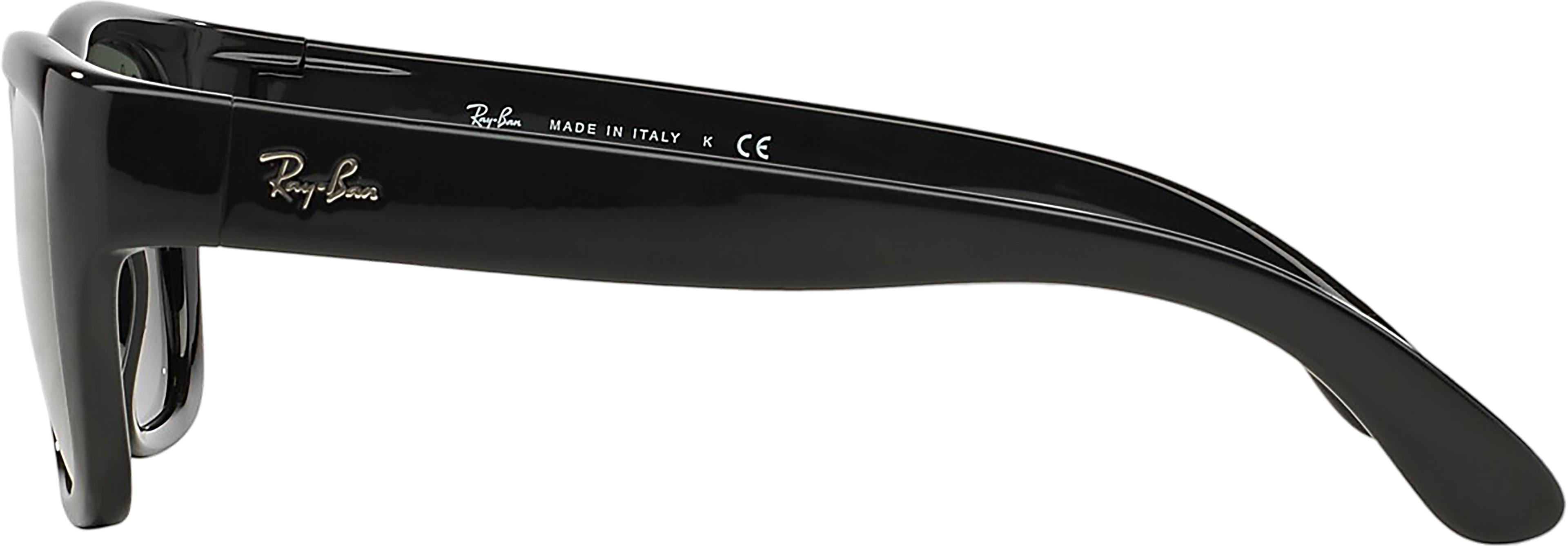 Product gallery image number 3 for product RB2194 John Sunglasses - Shiny Black - G-15 Green Lens - Unisex