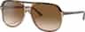 Colour: Havana On Transparent Brown Clear Gradient Brown
