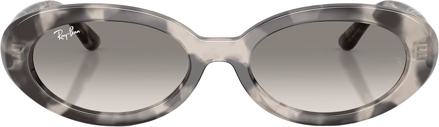 Product gallery image number 3 for product RB2223 Sunglasses - Polished Opal Grey Havana - Clear Gradient Grey Lens - Women's