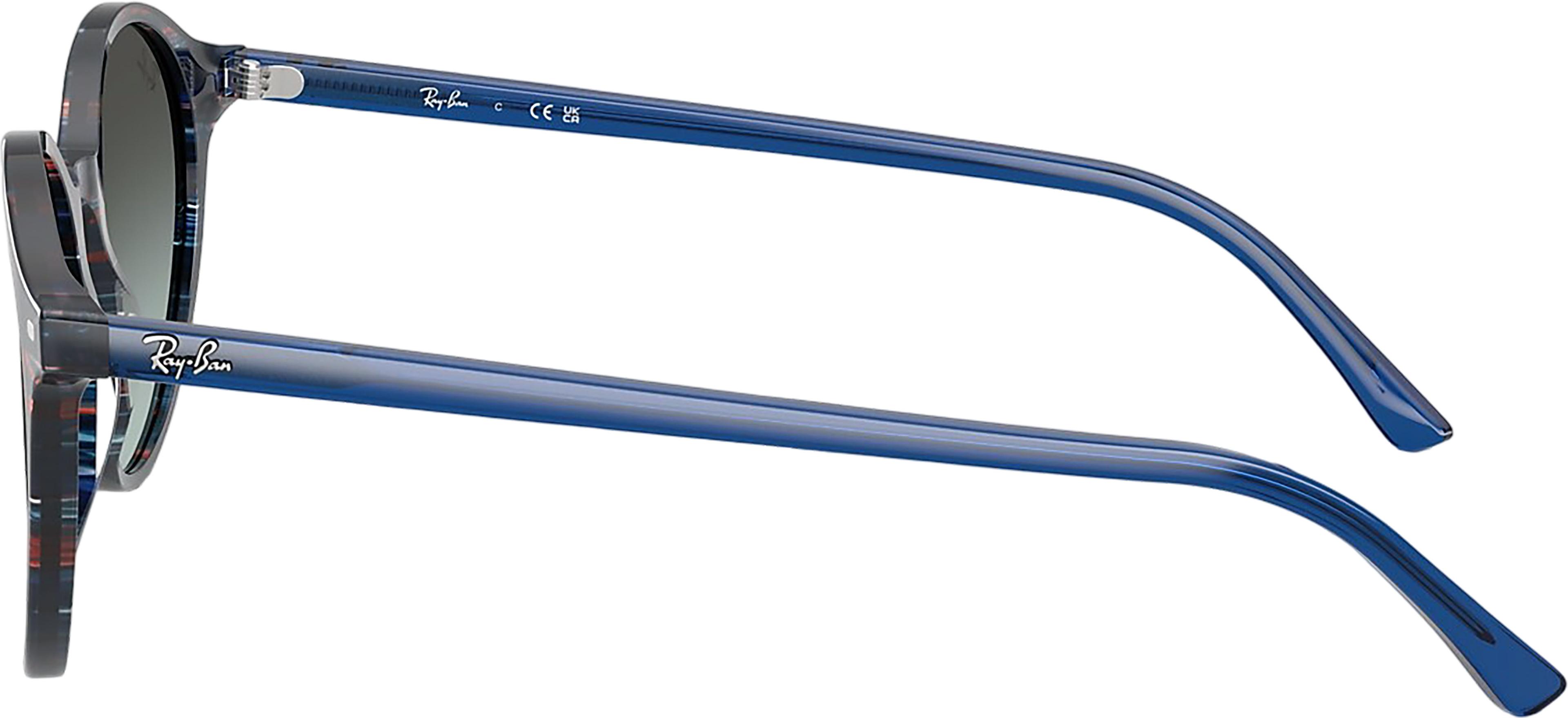 Product gallery image number 3 for product RB2230F Sunglasses - Polished Transparent Shade Fantasy Blue - Blue Lens - Unisex