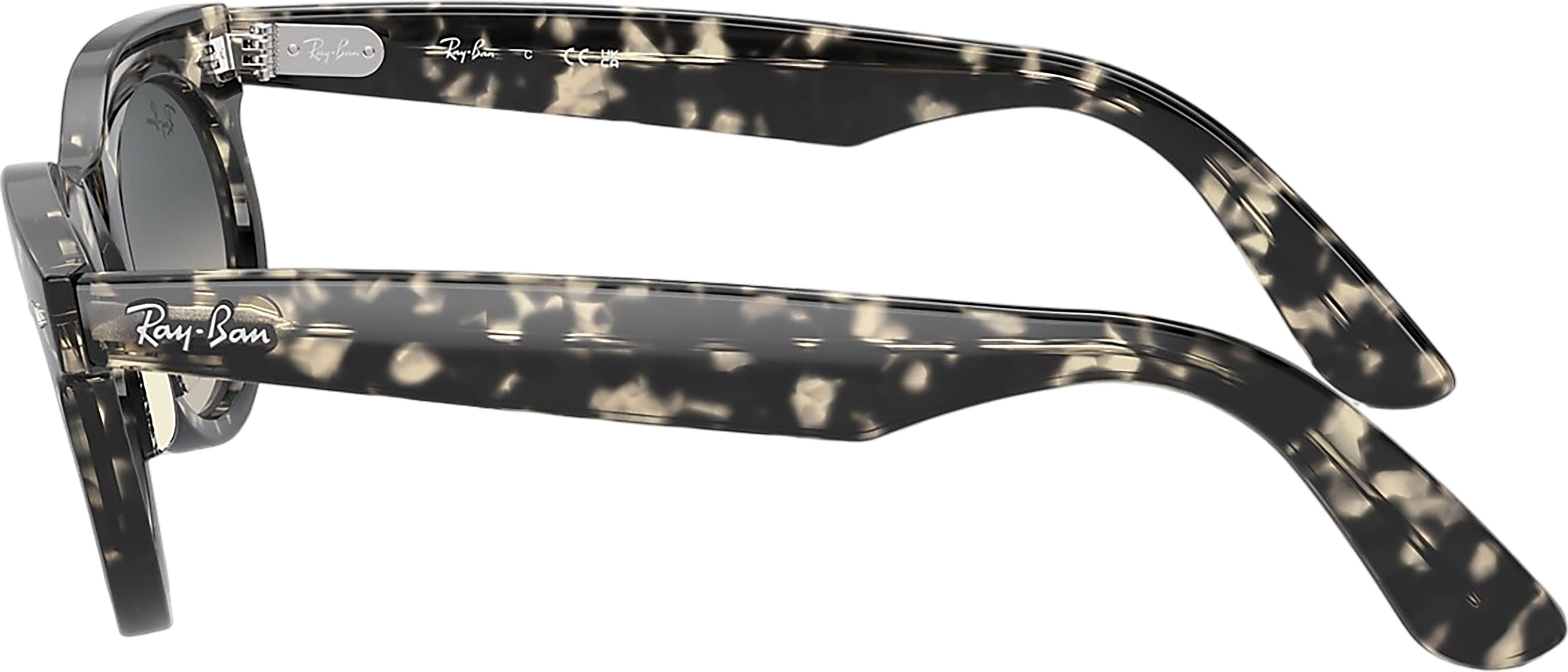 Product gallery image number 5 for product Wayfarer Oval Sunglasses - Polished Grey Havana - Grey Lens - Unisex