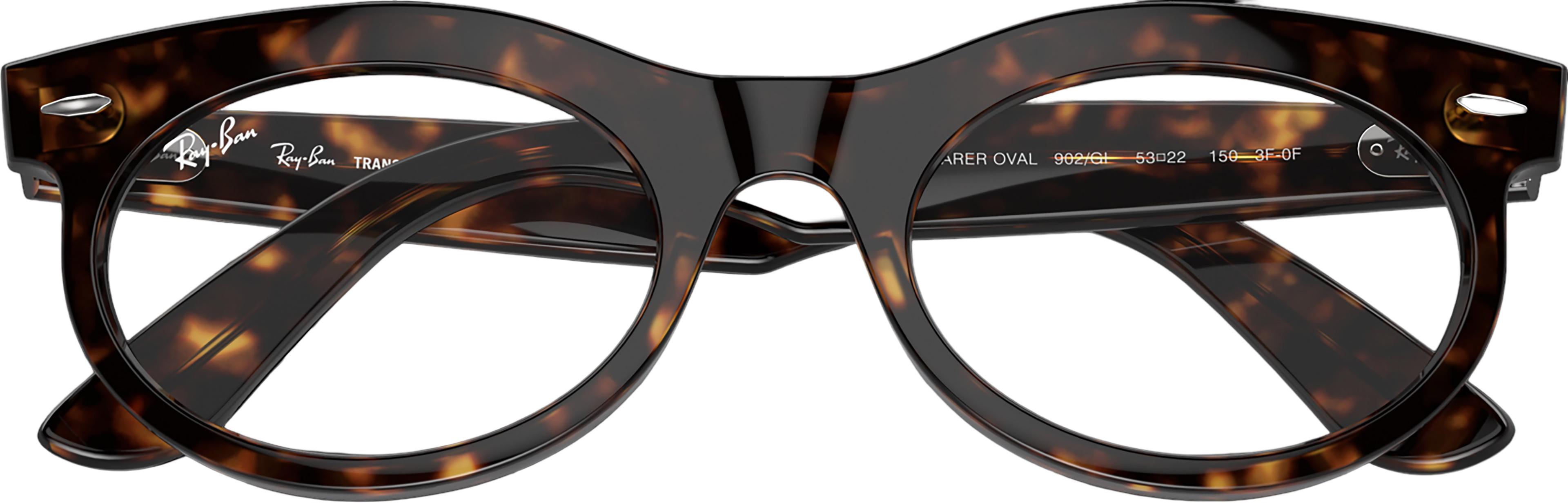 Product gallery image number 6 for product Wayfarer Oval Transitions Sunglasses - Unisex