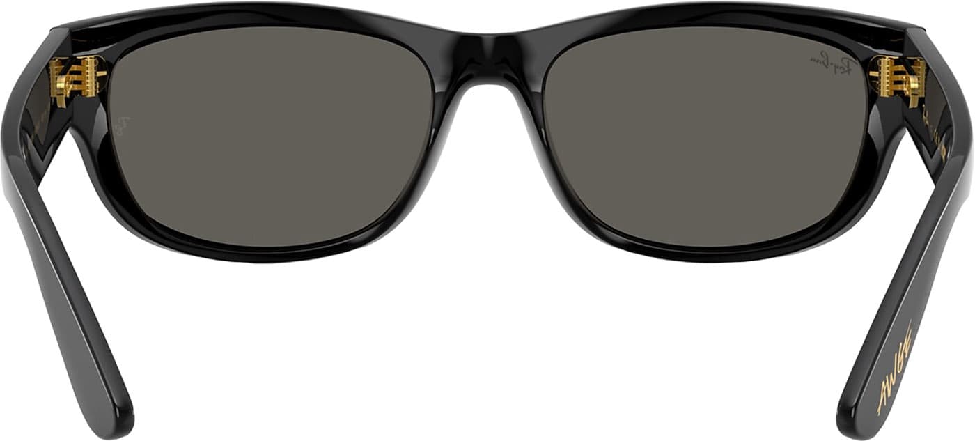 Product gallery image number 2 for product Mega Balorama Blacked Out Sunglasses - Polished Black - Ultra Black Lens - Unisex
