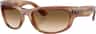 Colour: Striped Brown - Clear Gradient Brown