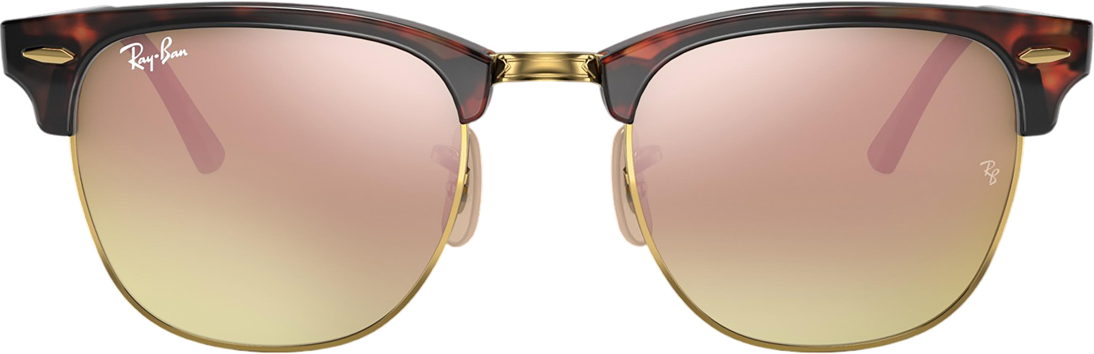 Product gallery image number 3 for product Clubmaster Sunglasses - Polished Red Havana - Copper Flash Lens - Unisex