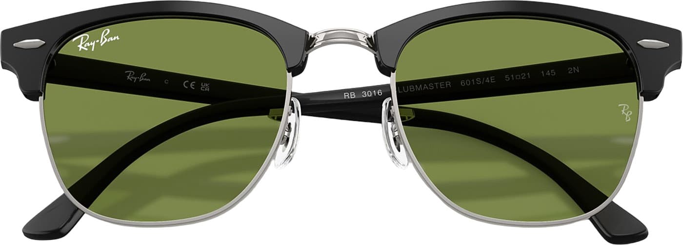 Product gallery image number 4 for product Clubmaster Fleck Sunglasses - Tortoise Black Frame - Tortoise Black Lens