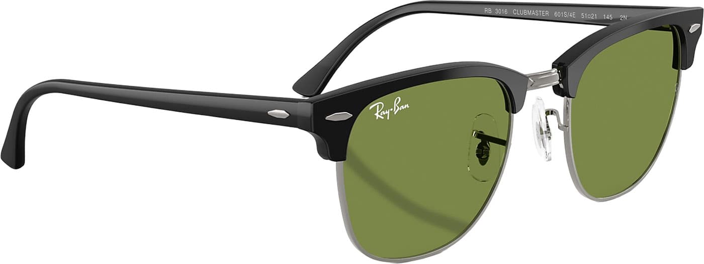 Product gallery image number 6 for product Clubmaster Fleck Sunglasses - Tortoise Black Frame - Tortoise Black Lens