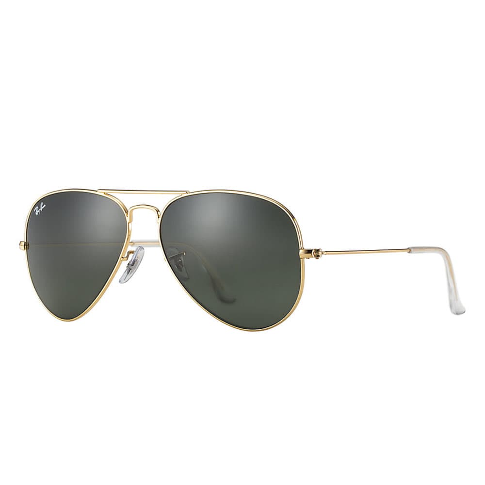 Product gallery image number 1 for product Aviator Classic - Gold Frame - Green Classic G-15 Lens
