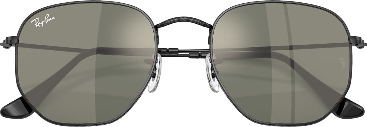 Product gallery image number 5 for product Hexagonal Flat Lenses Sunglasses - Unisex
