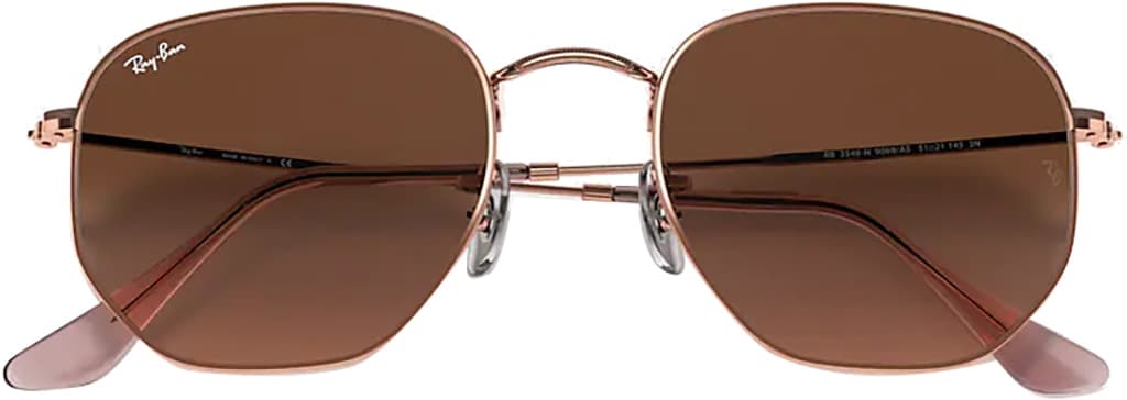 Product gallery image number 3 for product Hexagonal Flat Lenses Polarized Sunglasses