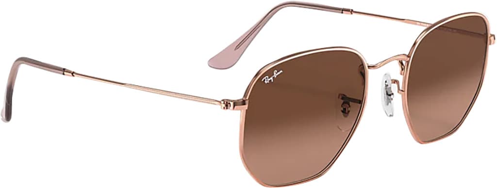 Product gallery image number 4 for product Hexagonal Flat Lenses Polarized Sunglasses