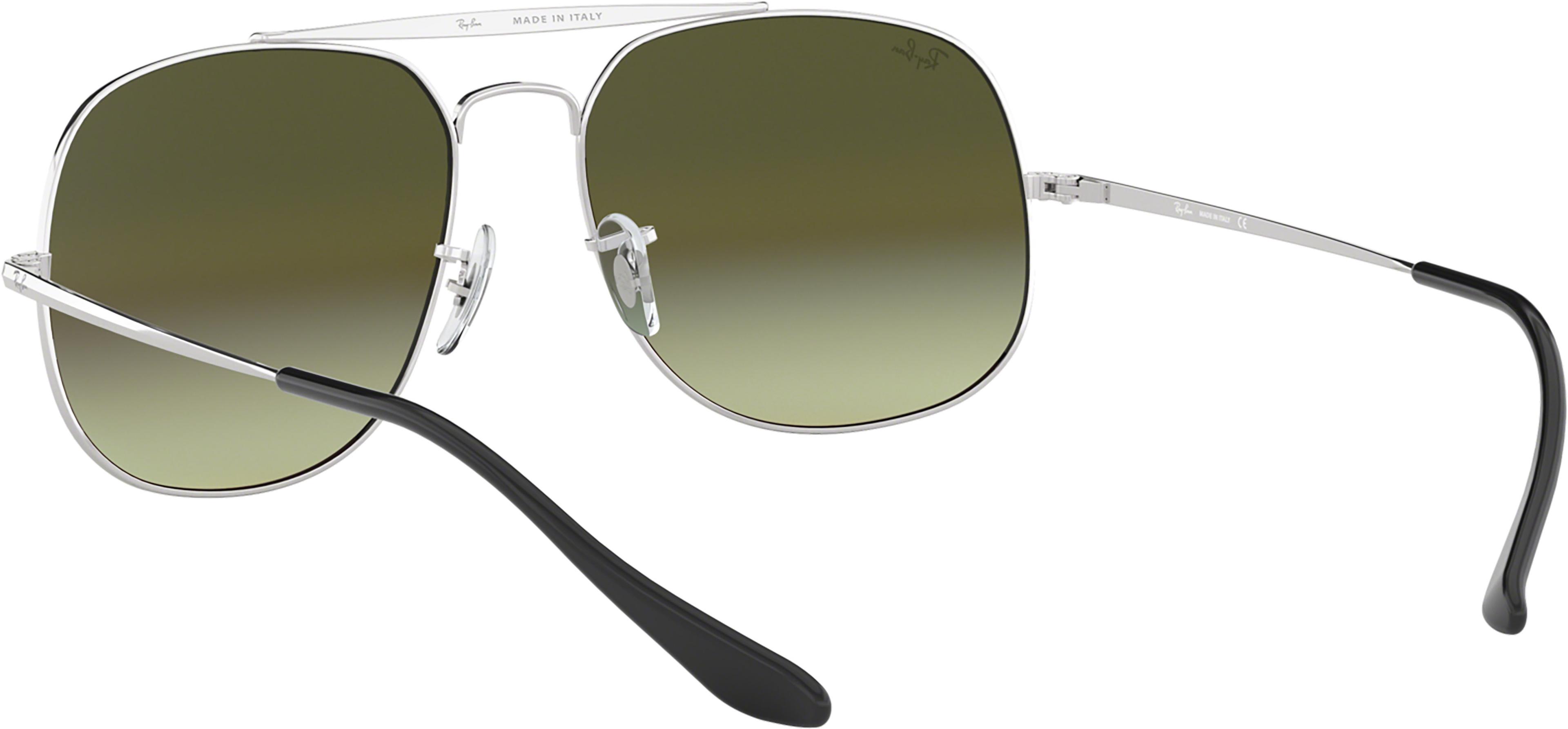 Product gallery image number 3 for product RB3561 General Sunglasses - Polished Silver - Copper Gradient Flash Lens - Men's