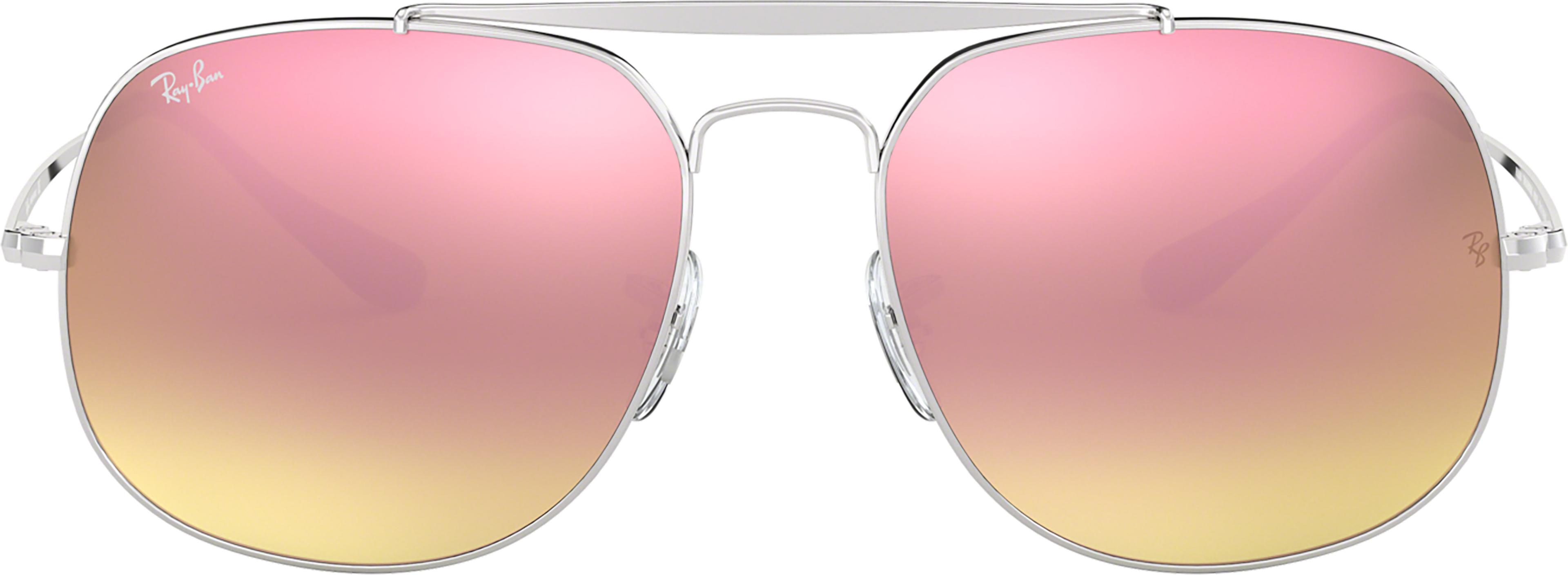 Product gallery image number 4 for product RB3561 General Sunglasses - Polished Silver - Copper Gradient Flash Lens - Men's