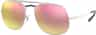 Colour: Silver - Gradient Brown Mirror Pink