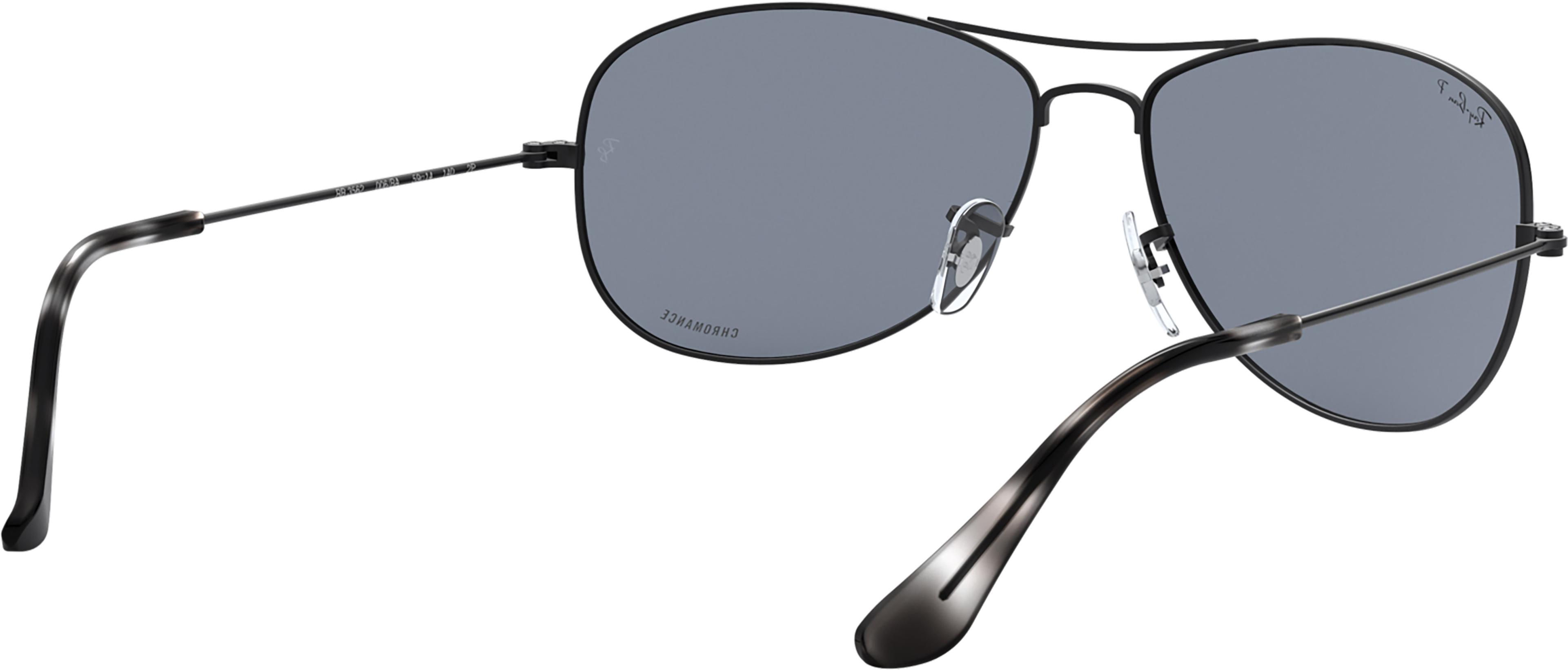 Product gallery image number 3 for product RB3562 Sunglasses - Matte Black - Blue Lens - Unisex