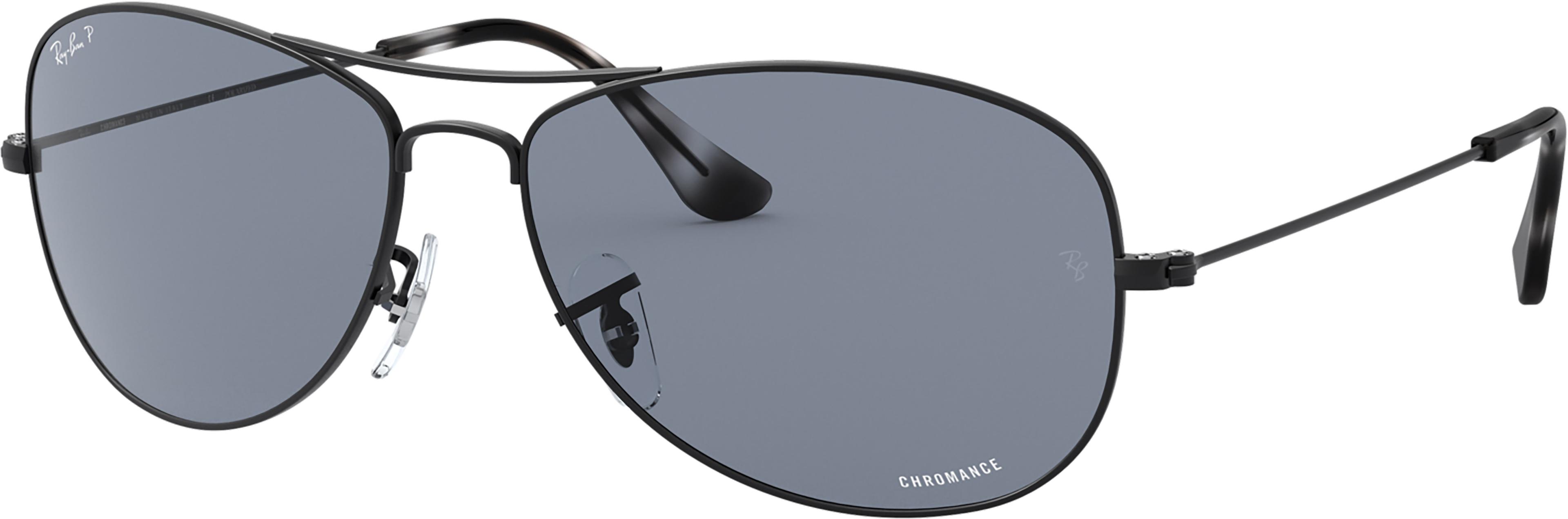 Product image for RB3562 Sunglasses - Matte Black - Blue Lens - Unisex