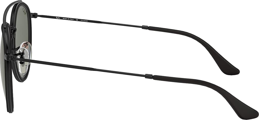 Product gallery image number 2 for product Round Double Bridge Non-Polarized Sunglasses - Unisex