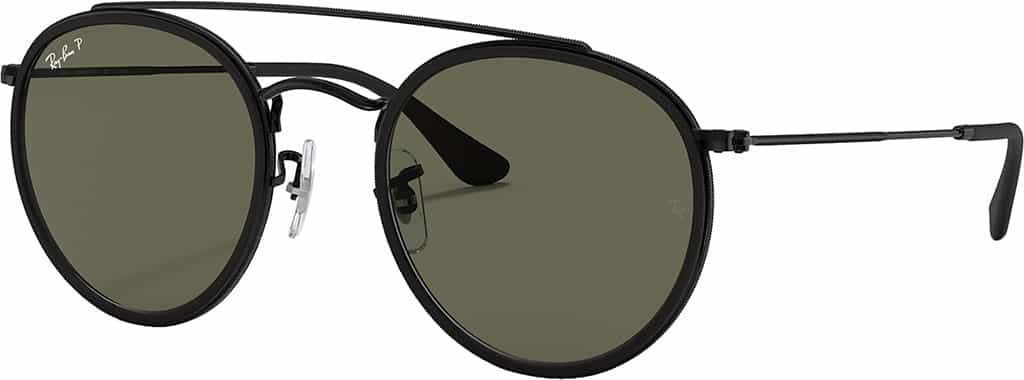 Product image for Round Double Bridge Non-Polarized Sunglasses - Unisex
