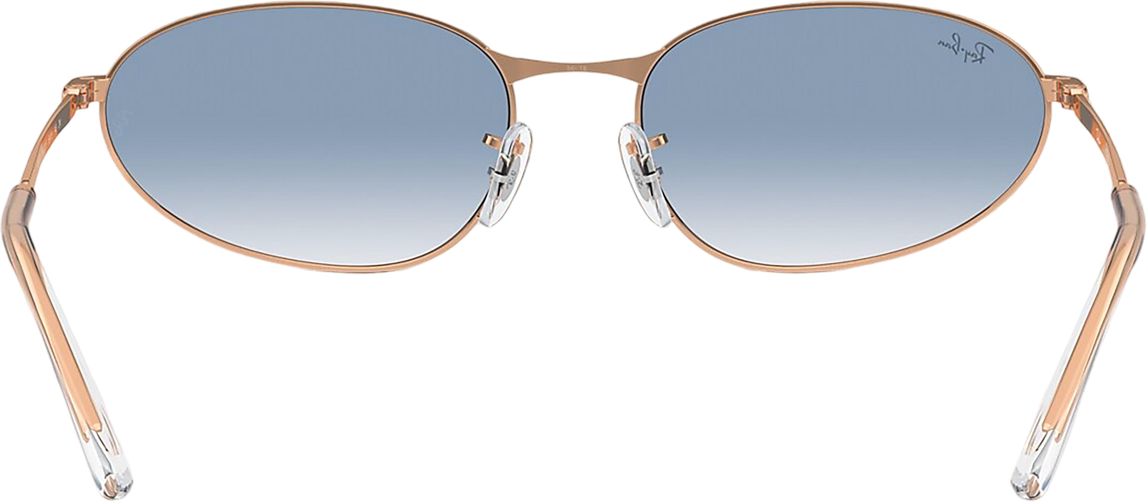 Product gallery image number 3 for product RB3734 Sunglasses - Polished Rose Gold - Clear and Blue Lens - Unisex