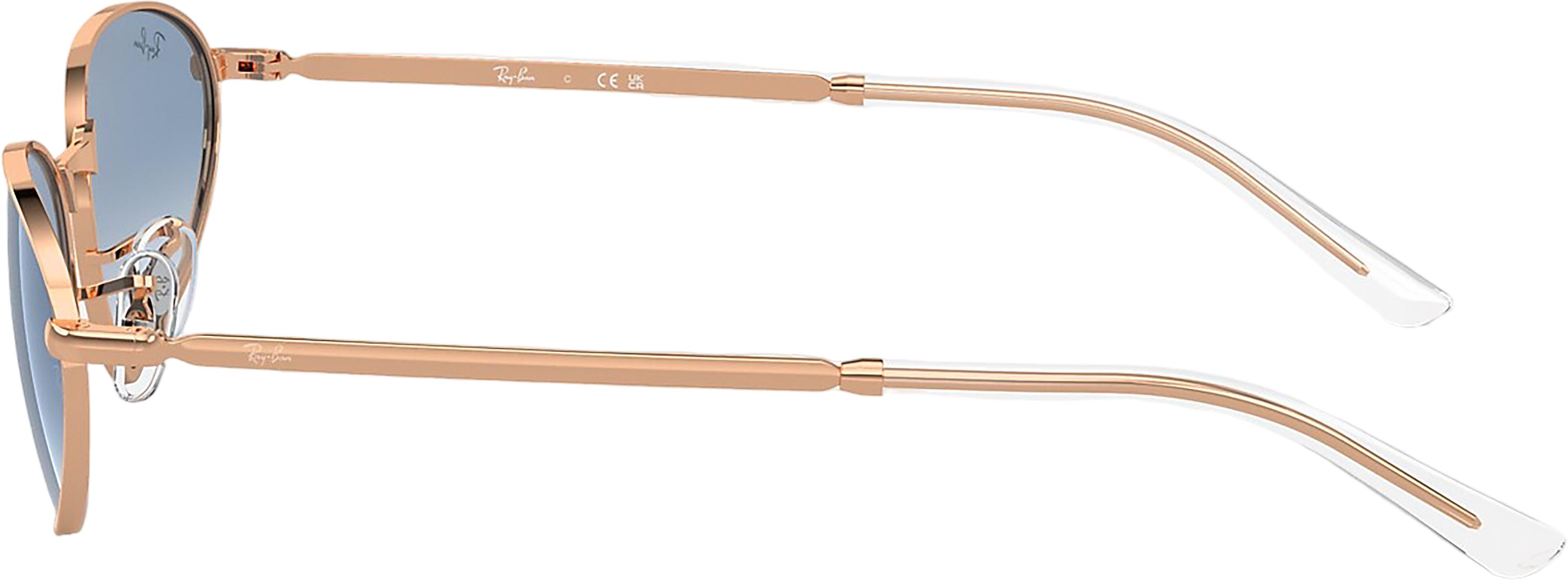 Product gallery image number 4 for product RB3734 Sunglasses - Polished Rose Gold - Clear and Blue Lens - Unisex