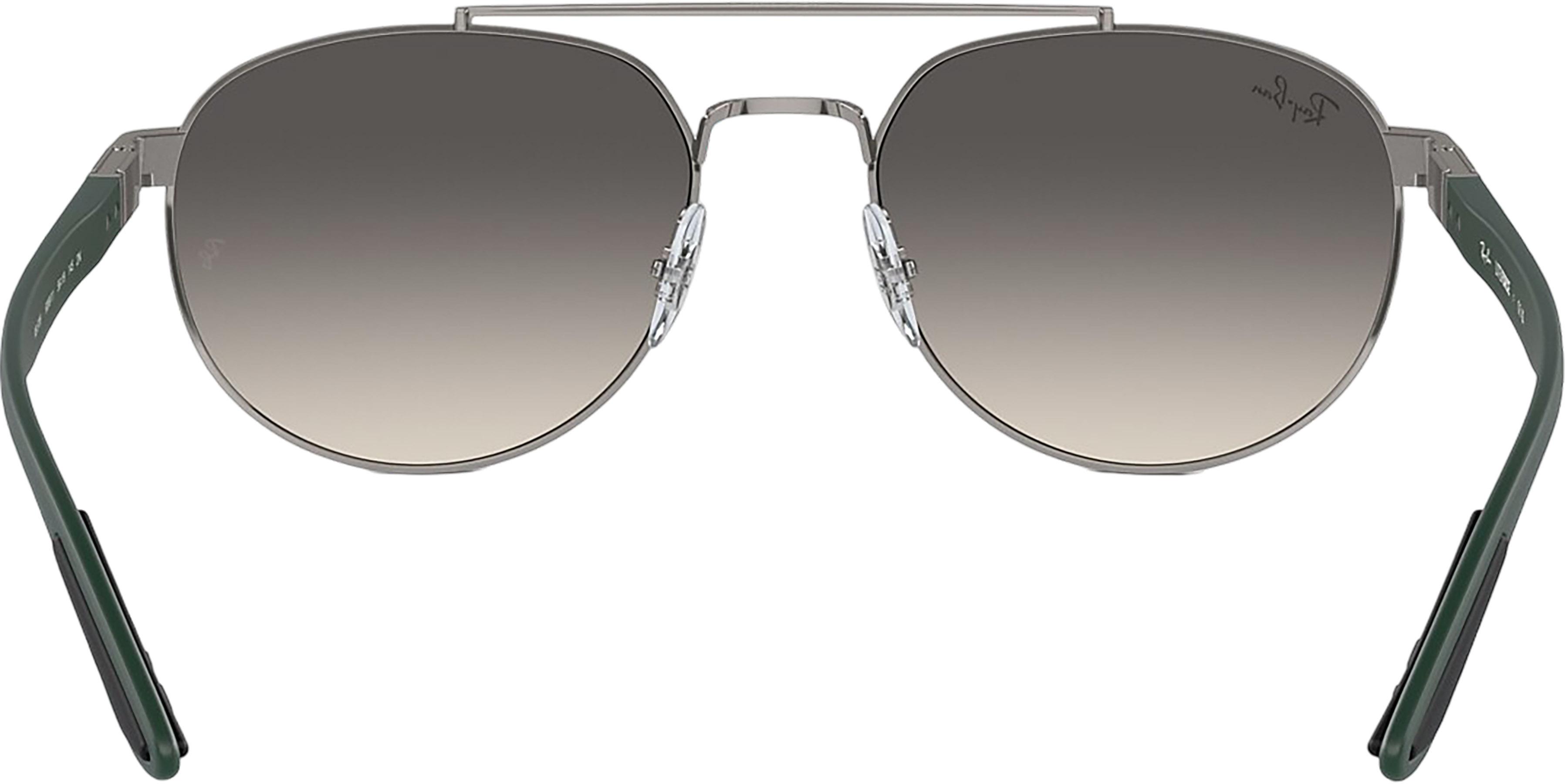 Product gallery image number 3 for product RB3736 Sunglasses - Polished Gunmetal - Grey Lens - Unisex