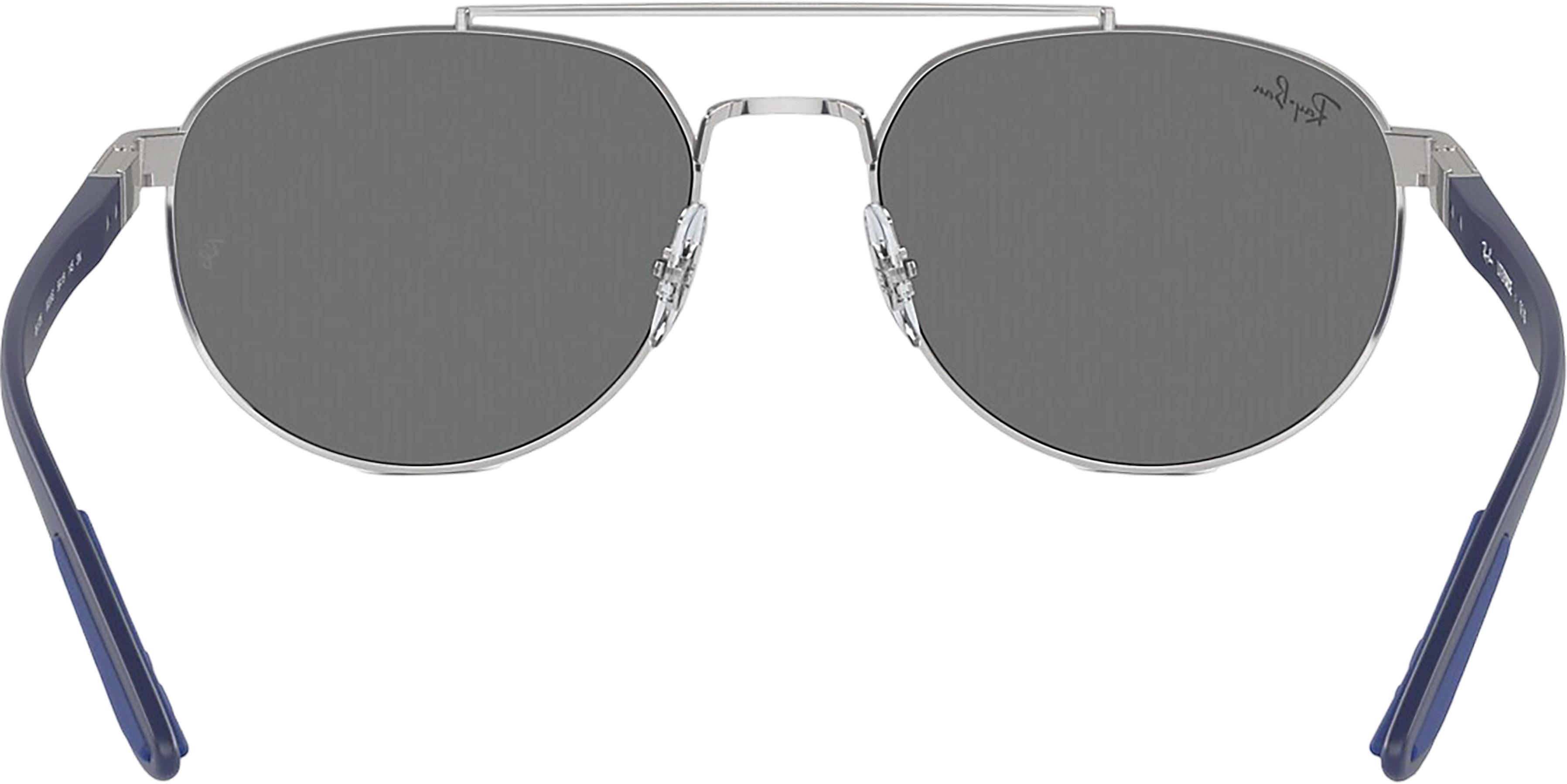 Product gallery image number 3 for product RB3736 Sunglasses - Polished Silver - Grey Lens - Unisex