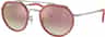 Colour: Silver - Brown Grad Brown Mirror Pink