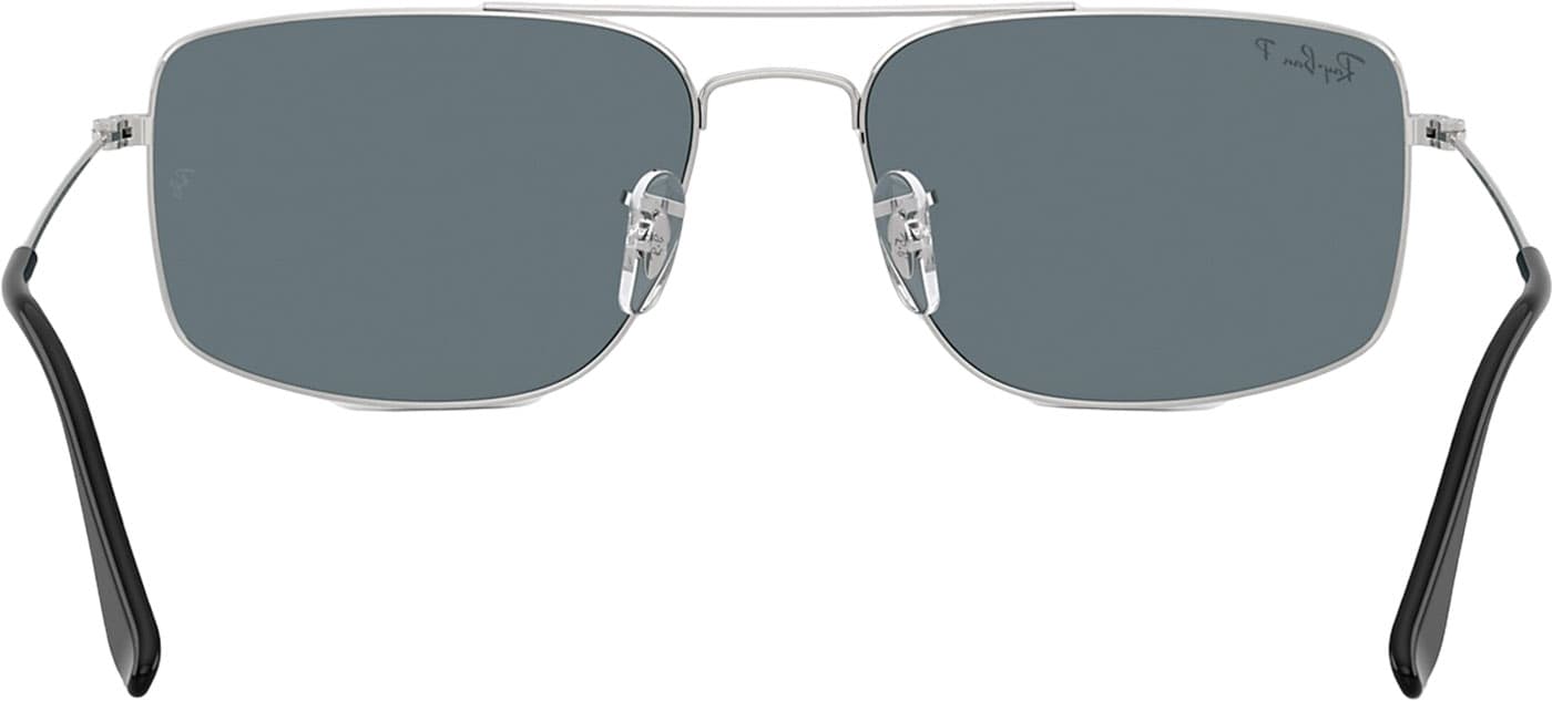 Product gallery image number 2 for product Explorer III Sunglasses - Polished Silver - Dark Blue Polarized Lens - Unisex
