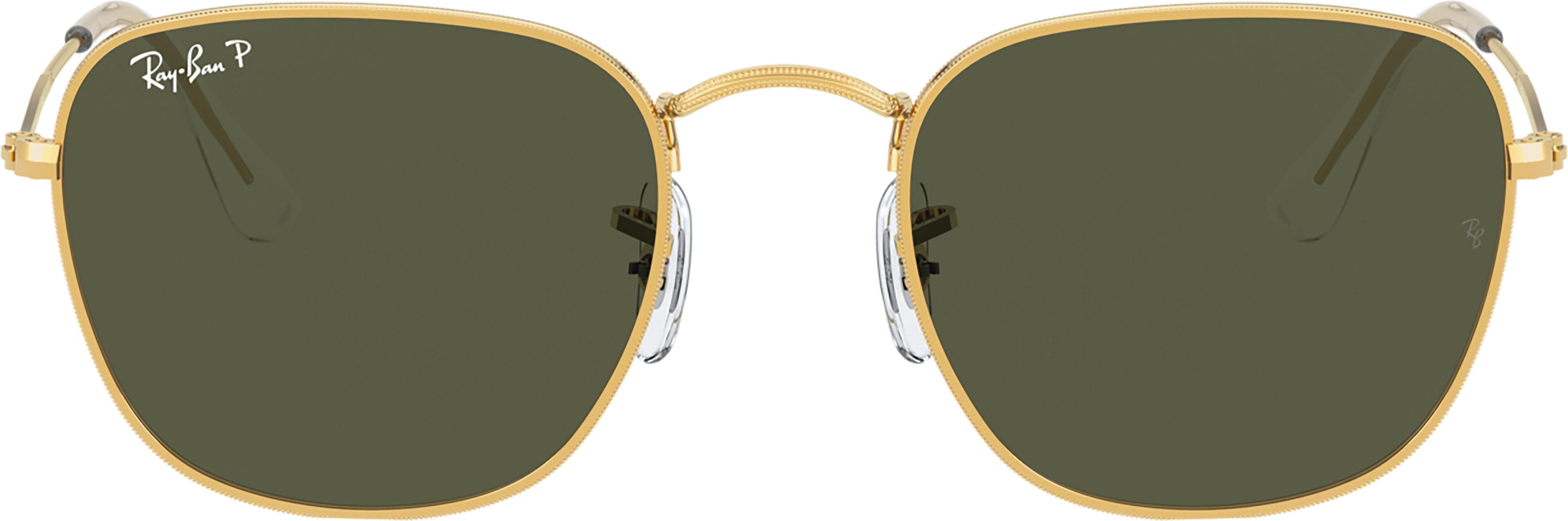 Product gallery image number 4 for product Frank Sunglasses - Polished Gold - G-15 Green Polarized Lens - Unisex