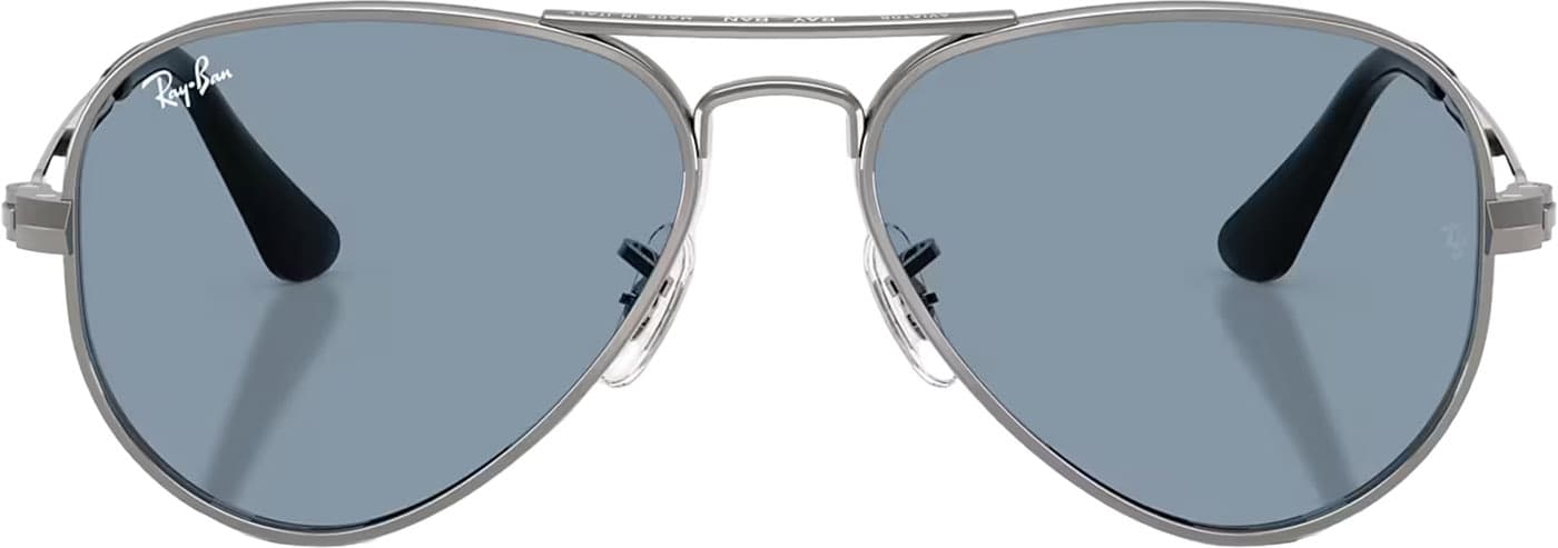 Product gallery image number 3 for product Aviator Max Summer Capsule Sunglasses - Polished Gunmetal - Violet Lens - Unisex