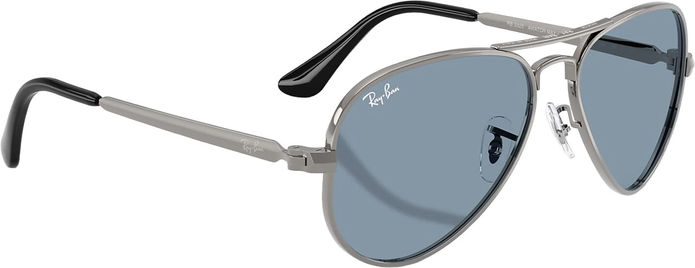 Product gallery image number 6 for product Aviator Max Summer Capsule Sunglasses - Polished Gunmetal - Violet Lens - Unisex