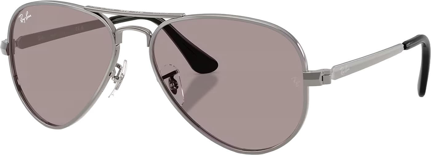 Product image for Aviator Max Summer Capsule Sunglasses - Polished Gunmetal - Violet Lens - Unisex