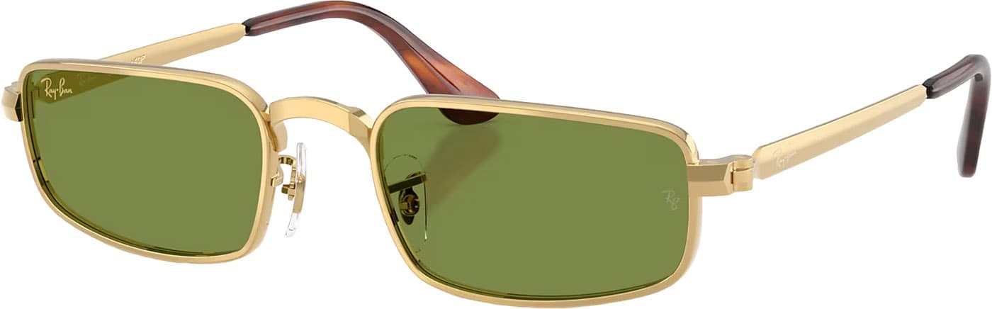 Product image for RB3927 By A$AP Rocky Sunglasses - Polished Arista Gold - Green Lens - Unisex