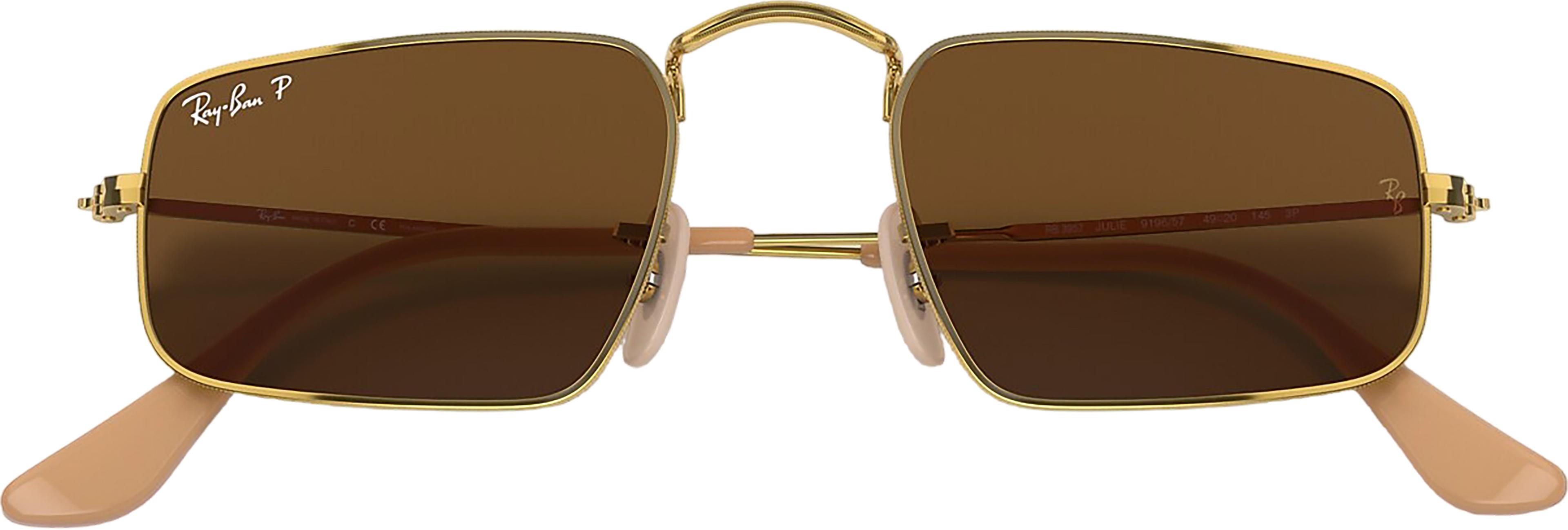 Numéro de l'image de la galerie de produits 3 pour le produit Lunettes de soleil Julie - Polished Legend Gold - Verres polarisées Brown - Unisexe