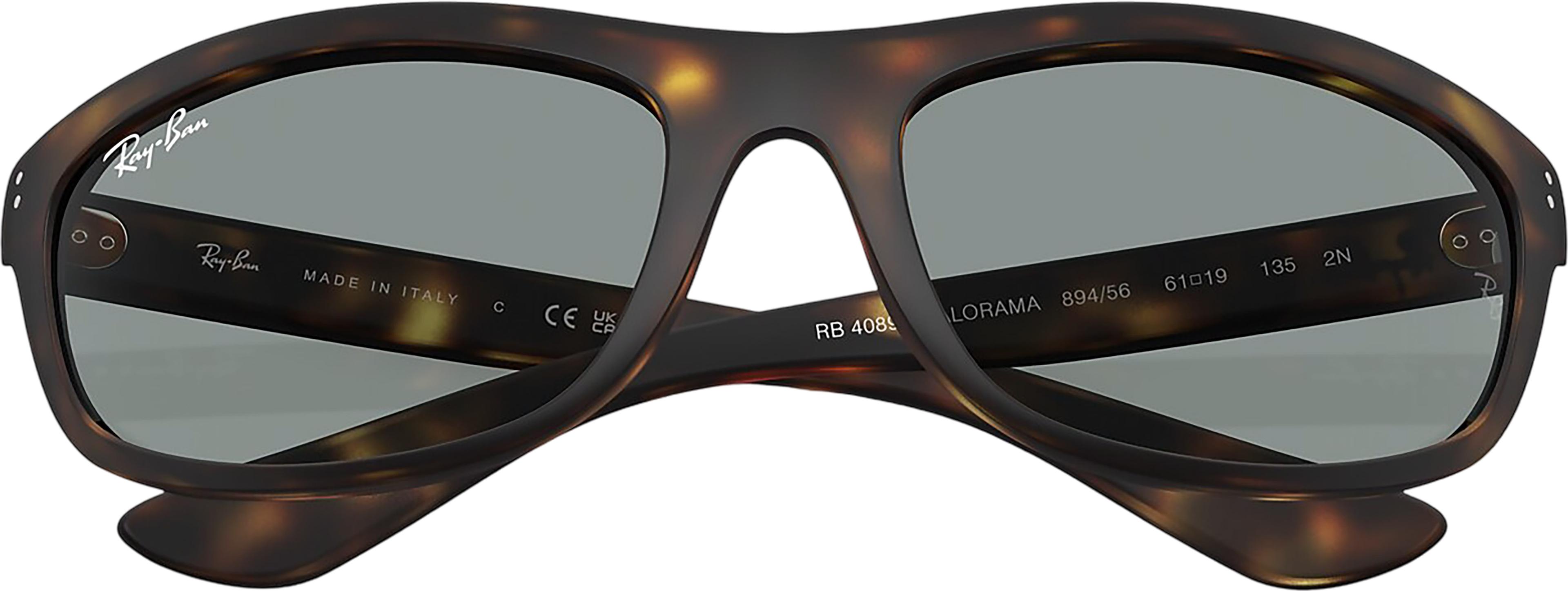 Product gallery image number 3 for product Balorama Sunglasses - Matte Havana - Blue Lens - Men's