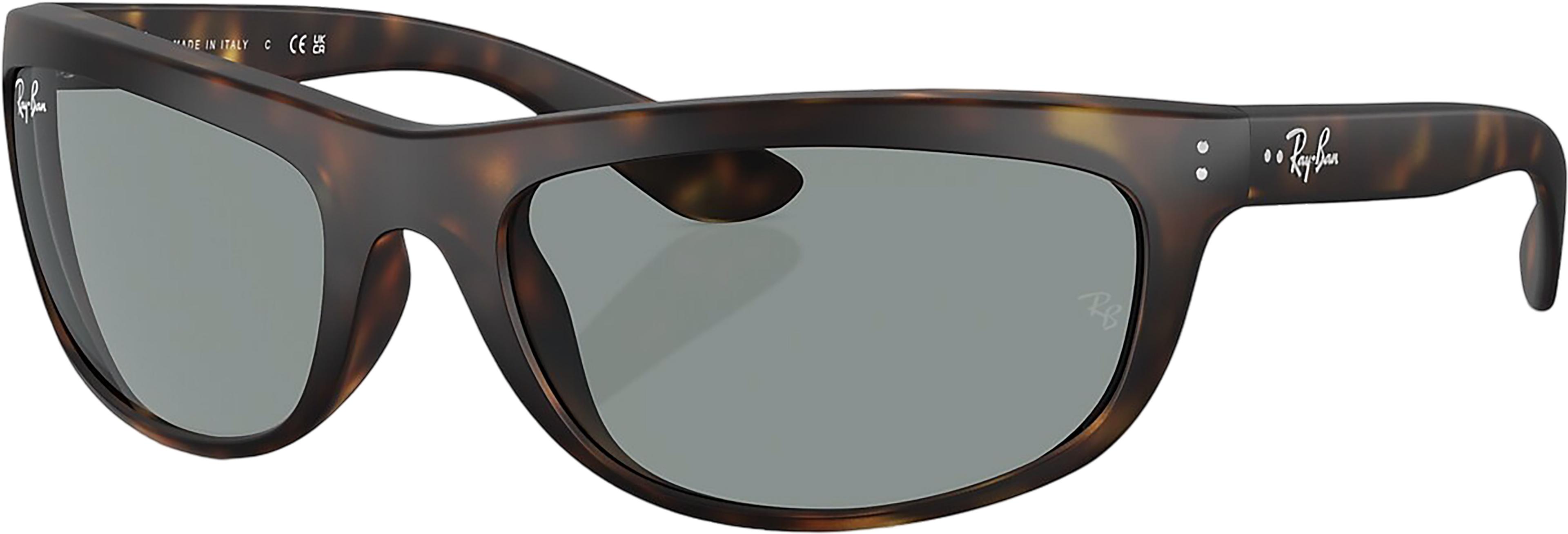 Product image for Balorama Sunglasses - Matte Havana - Blue Lens - Men's