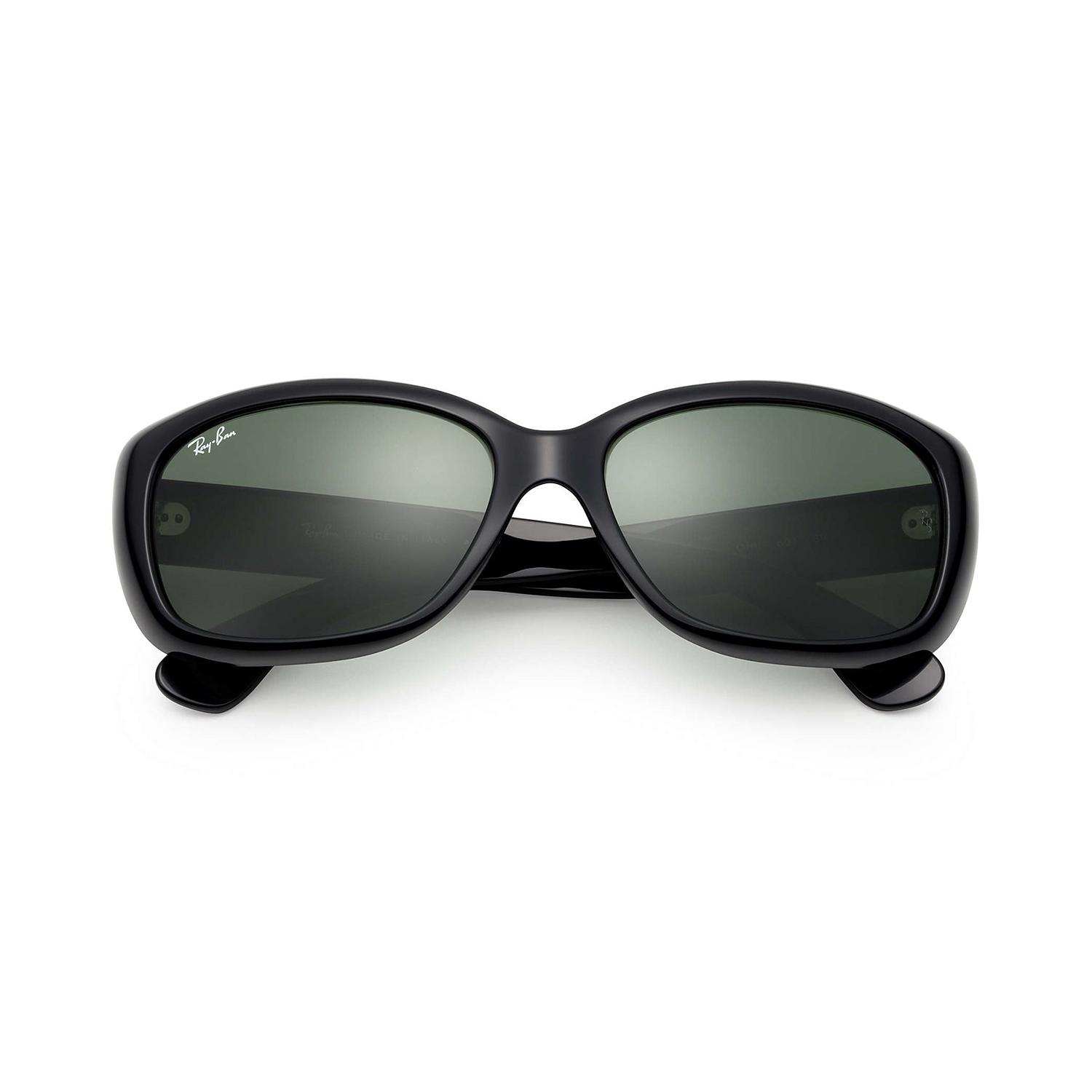 Product gallery image number 2 for product Jackie Ohh - Black Frame - Green Classic Lens
