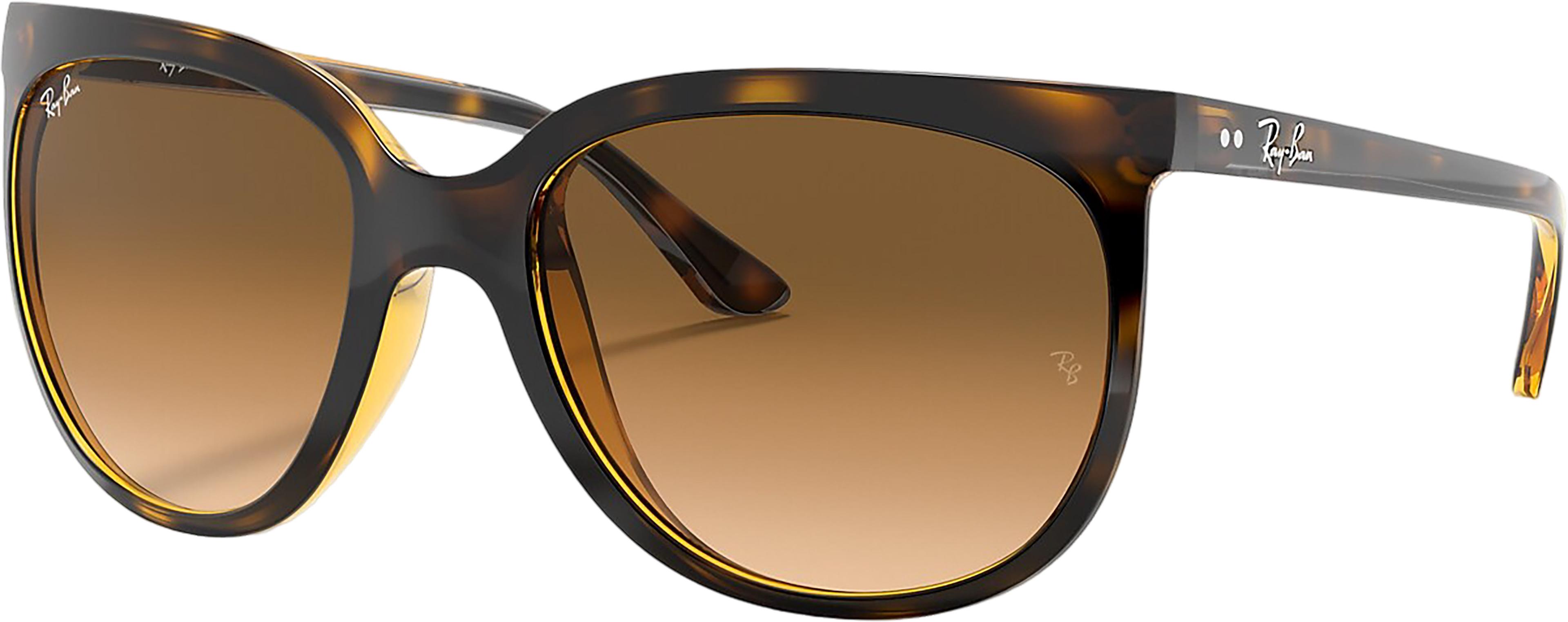 Product image for RB4126 Cats 1000 Sunglasses - Polished Light Havana - Light Brown Gradient Lens - Women's