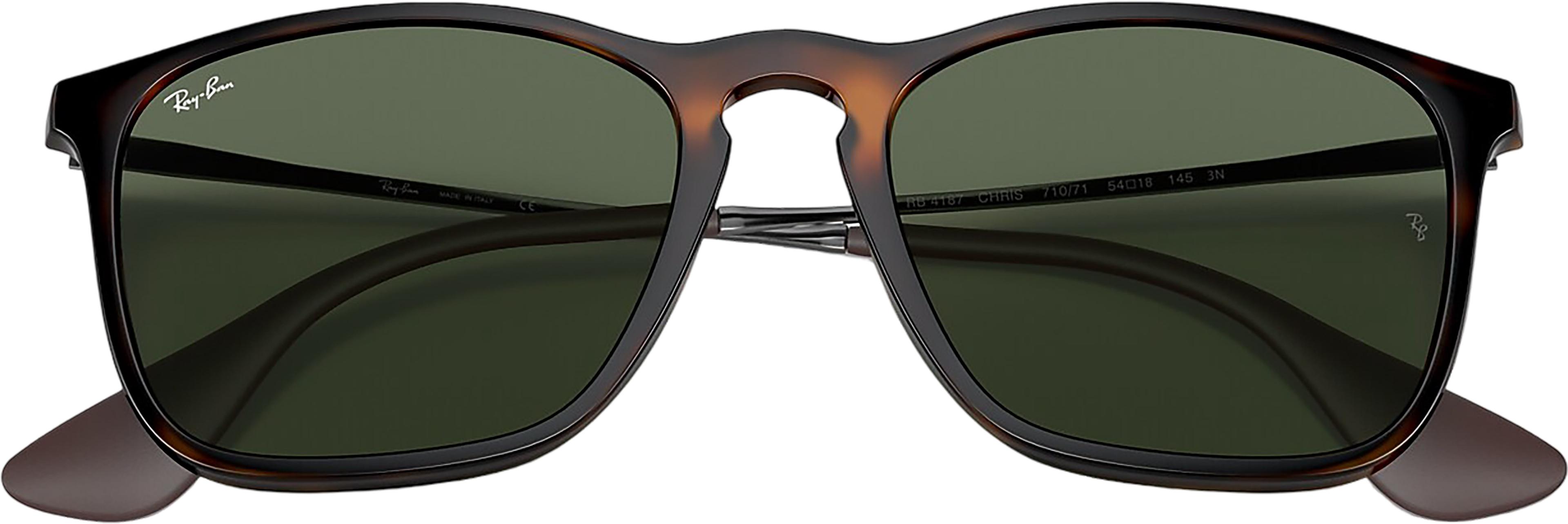Product gallery image number 3 for product Chris Sunglasses - Havana - Green Lens - Men's