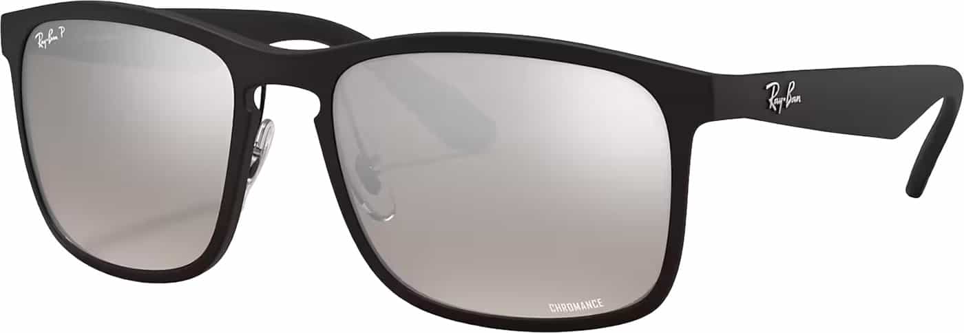 Matte Black Grey Mirror Silver