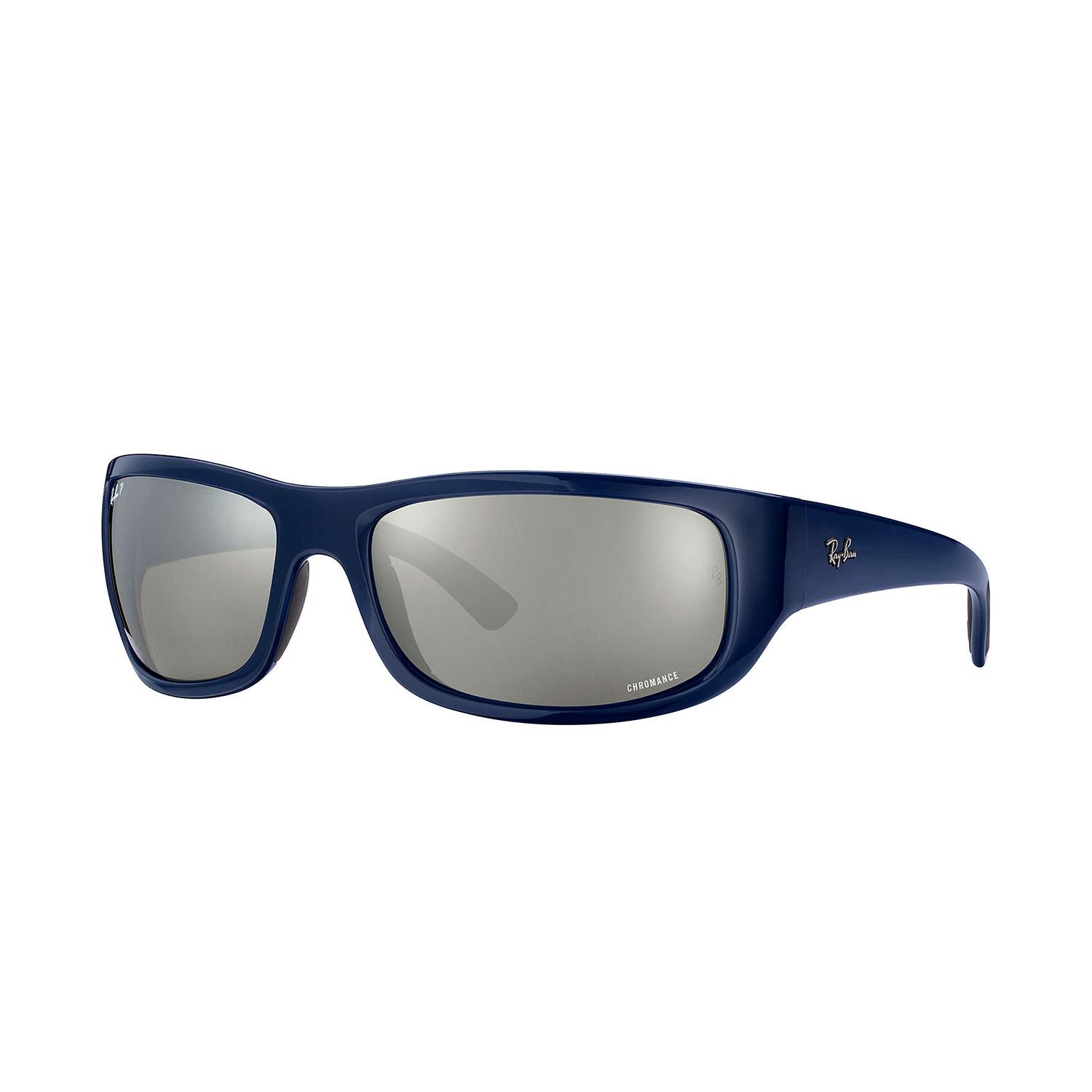 Product gallery image number 1 for product RB4283 Chromance - Blue Frame - Silver Mirror Chromance Polarized Lens